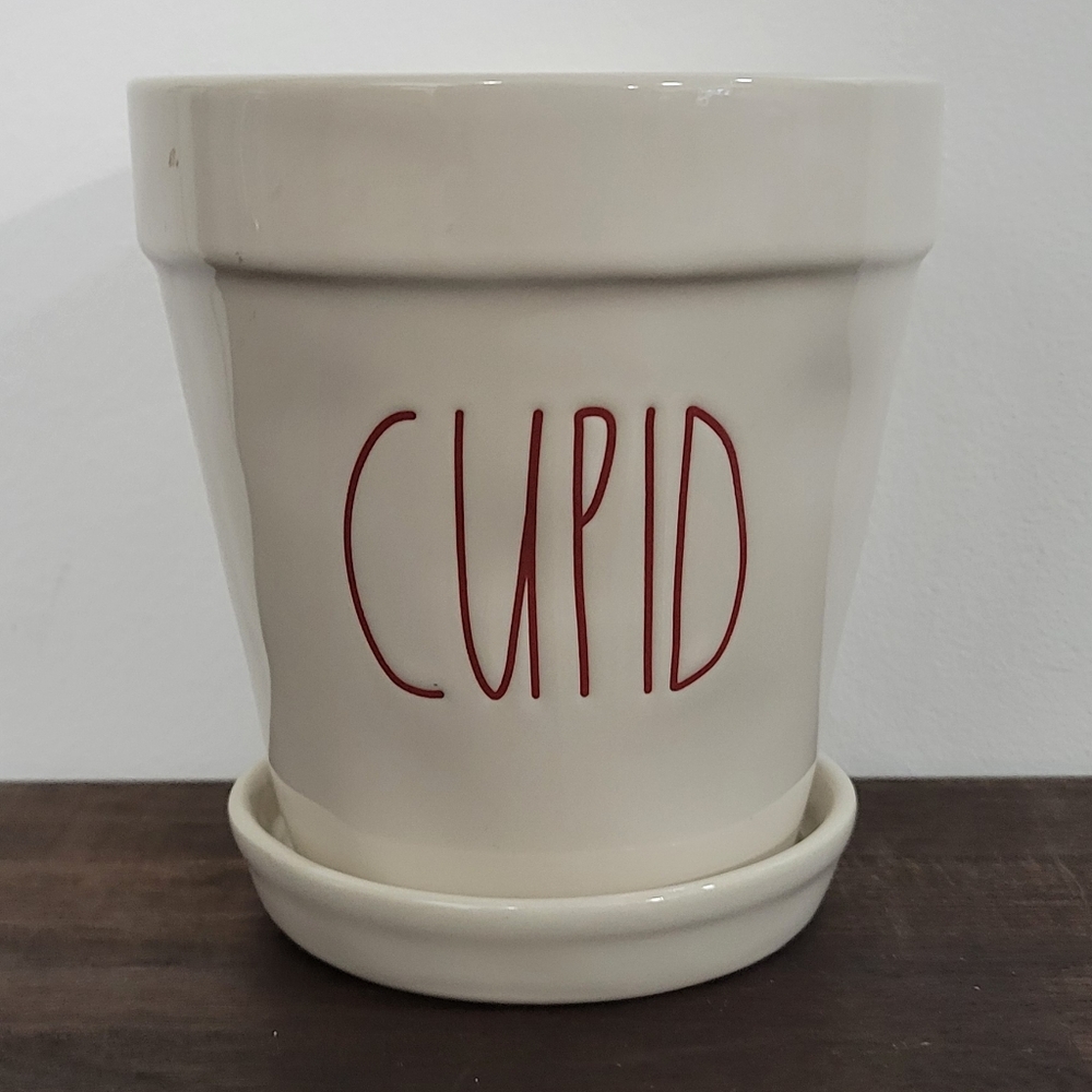 Rae Dunn Cupid Ceramic Planter